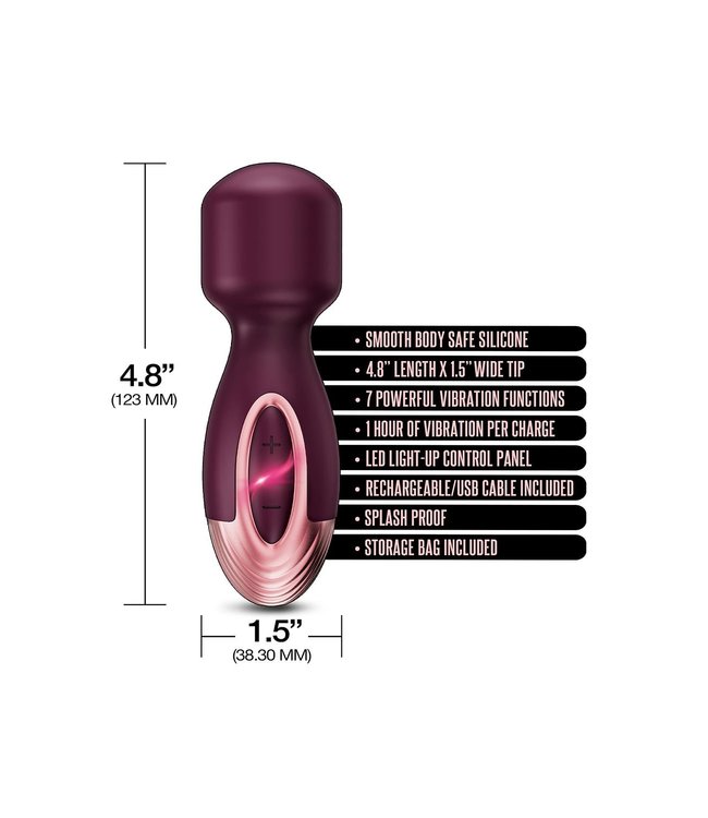 ZOLA RECHARGEABLE SILICONE MINI WAND