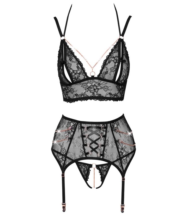 ABIERTA FINA SUSPENDER SET