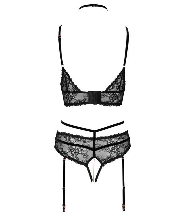 ABIERTA FINA  BRA PLUS SUSPENDER BRIEFS