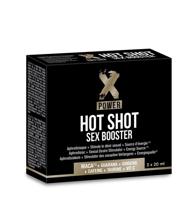 Hot Shot Sex Booster - 3 Shots