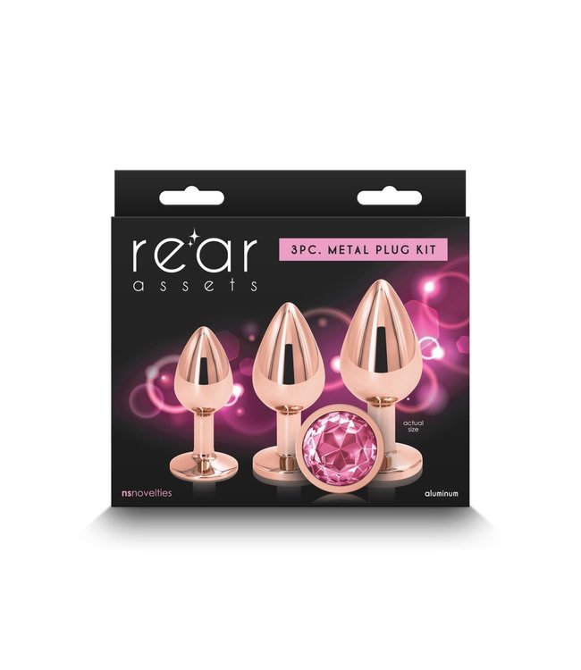 Rear Assets Trainer Kit - 3 Piece Metal Plug Kit