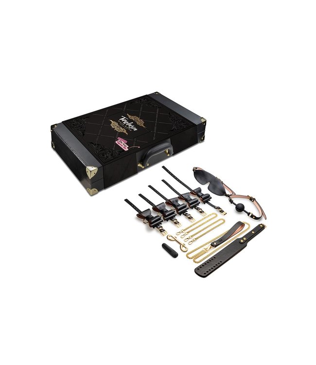 TEMPTASIA SAFE WORD BONDAGE KIT WITH SUITCASE BLACK