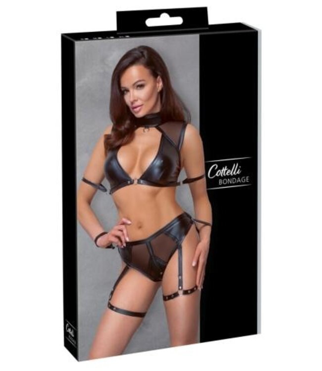 COTTELLI Bra Set Bondage with Straps