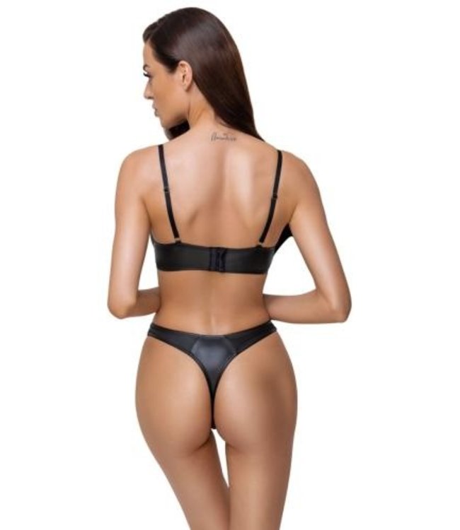 Cottelli Matte Wetlook BH Set