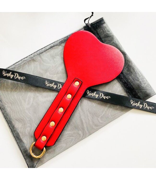 Kinky Diva Vegan Leather Paddle