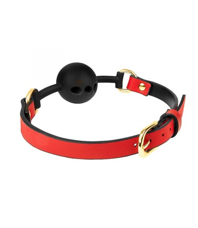 Kinky Diva Breatheable Vegan Leather Ball Gag