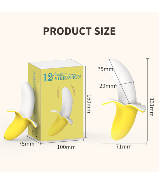 Stringpoint Mini Banana Vibrator