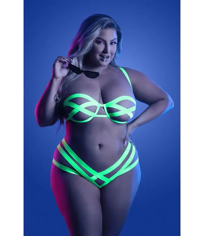 Caged Lingerie Set - Mirage