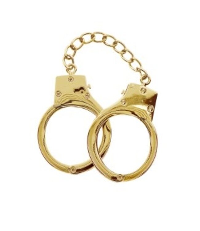 Gold Plated BDSM Handcuffs
