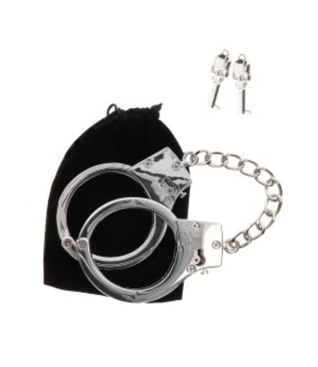 Silver Plated BDSM Handcuffs
