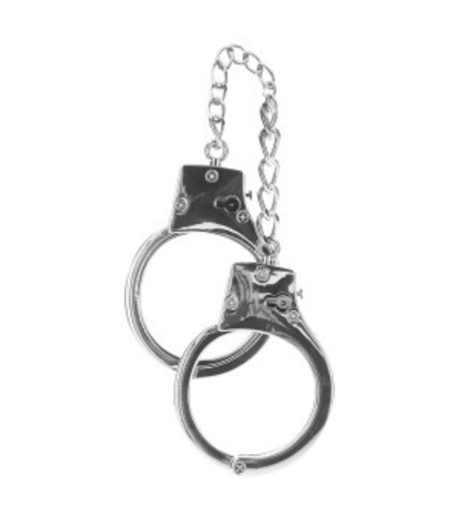Silver Plated BDSM Handcuffs