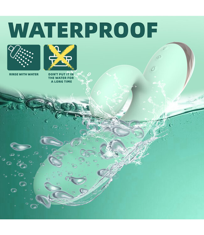 Stringpoint Fancy Her Inflatable Vibrator - Mint Green