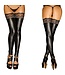 Noir Handmade Wetlook Stockings