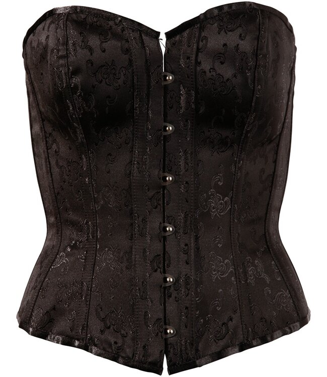 Corset with Removable Braces and Garter Straps