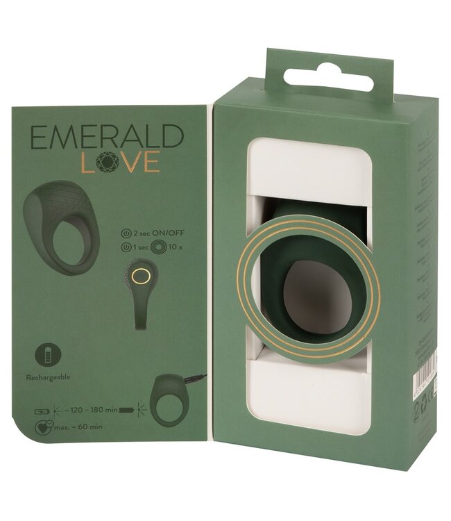 Emerald Love - Luxurious Cock Ring