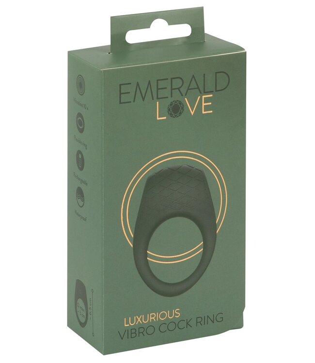 Emerald Love - Luxurious Cock Ring