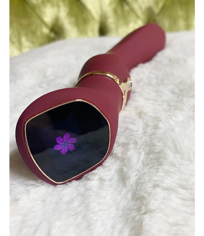 VIOTEC - CHANCE - G-SPOT MASSAGER - GOLD - RED / LCD