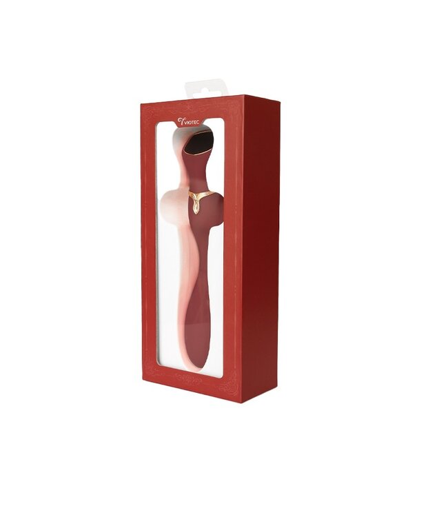 VIOTEC - CHANCE - G-SPOT MASSAGER - GOLD - RED / LCD