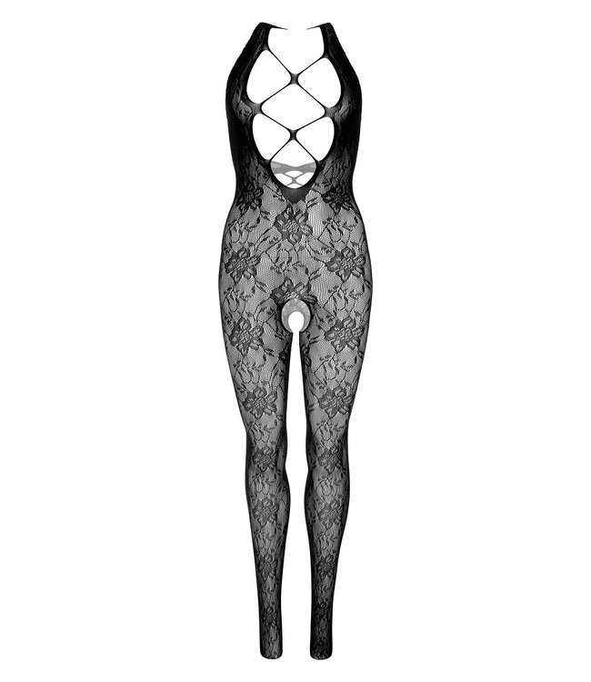 Daring Intimates - Floral Halter Bodystocking