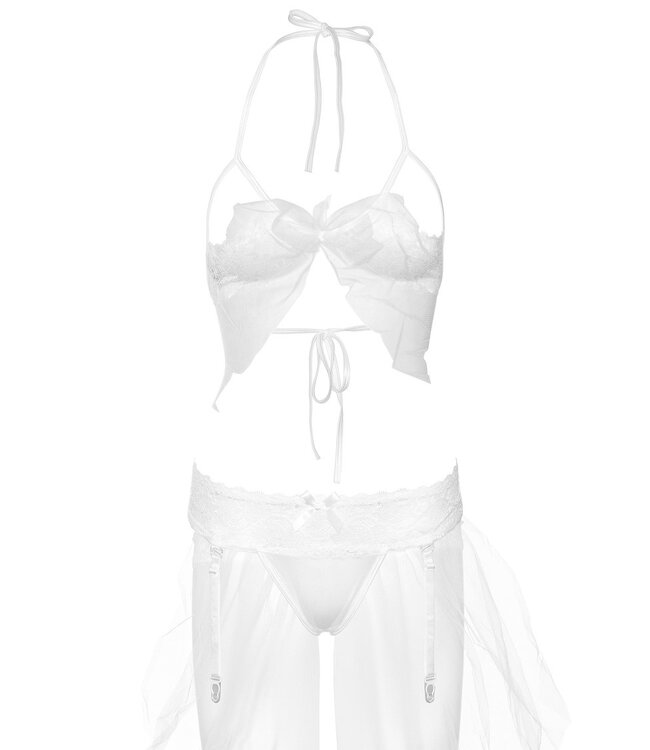 Daring Intimates - Bra & Garter Panty Set