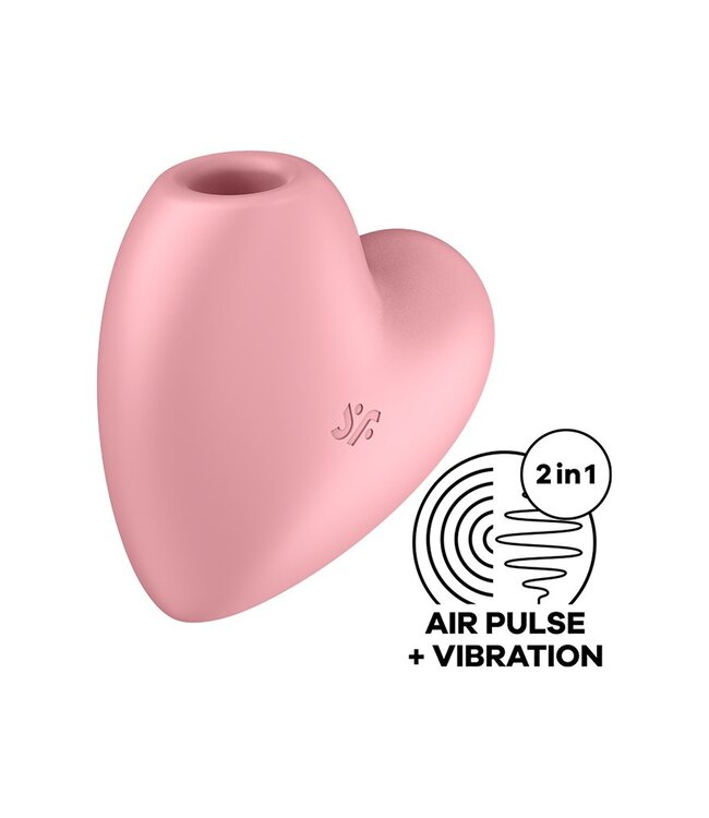 SATISFYER - CUTIE HEART - AIR PULSE VIBRATOR