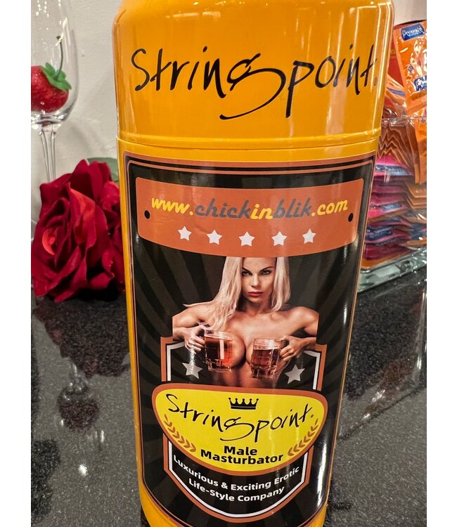 Stringpoint Chick in Blik Masturbator