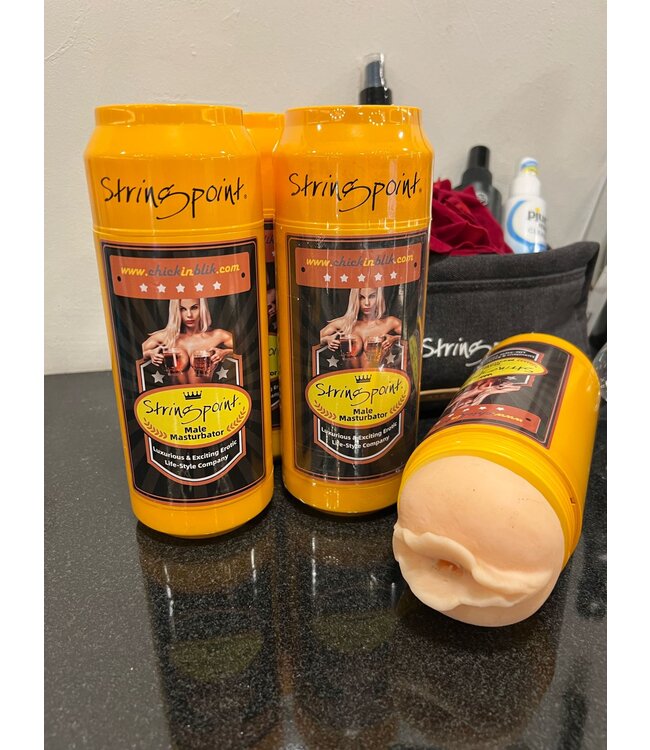 Stringpoint Chick in Blik Masturbator