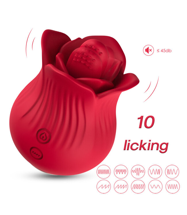 Stringpoint - Licking Rose Romance Blow Nub Red