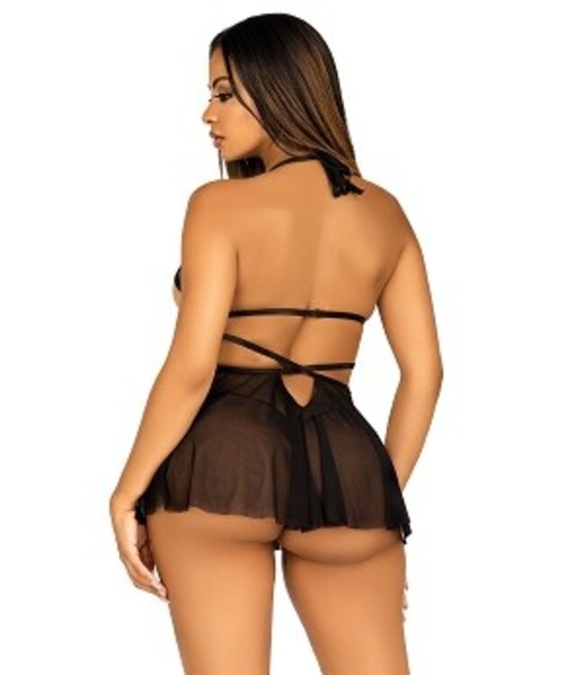 Open Cup Babydoll and Matching Panty