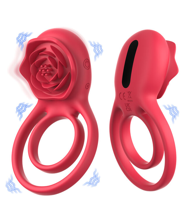 Stringpoint - Rose Dual Power Ring Red