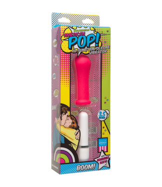 Doc Johnson American POP! BOOM - 10 function silicone vibrator