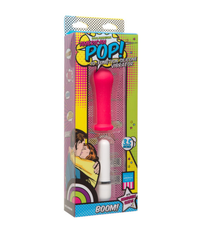 Doc Johnson - American POP! BOOM - 10 function silicone vibrator