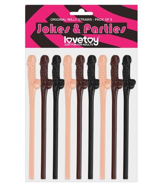 LoveToy - Penis Rietjes - Set van 9