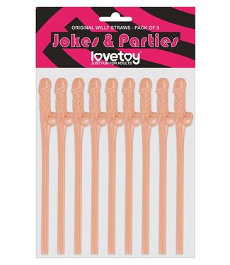 LoveToy - Penis Rietjes - Set van 9