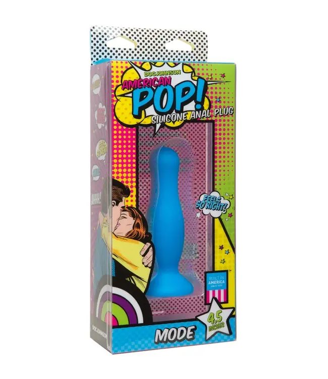 Doc Johnson - American POP! MODE- Silicone Anal Plug 4,5" / 11cm