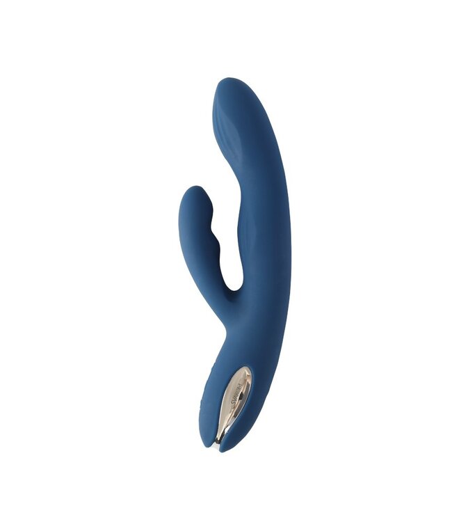 SVAKOM - Aylin - Rabbit Vibrator met Pulserende Tip - Blauw