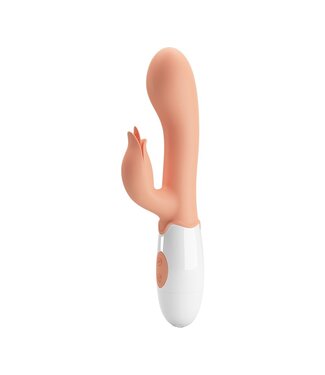 Pretty Love - Bloody Mary - Rabbit Vibrator met Clitorisstimulator - Nude