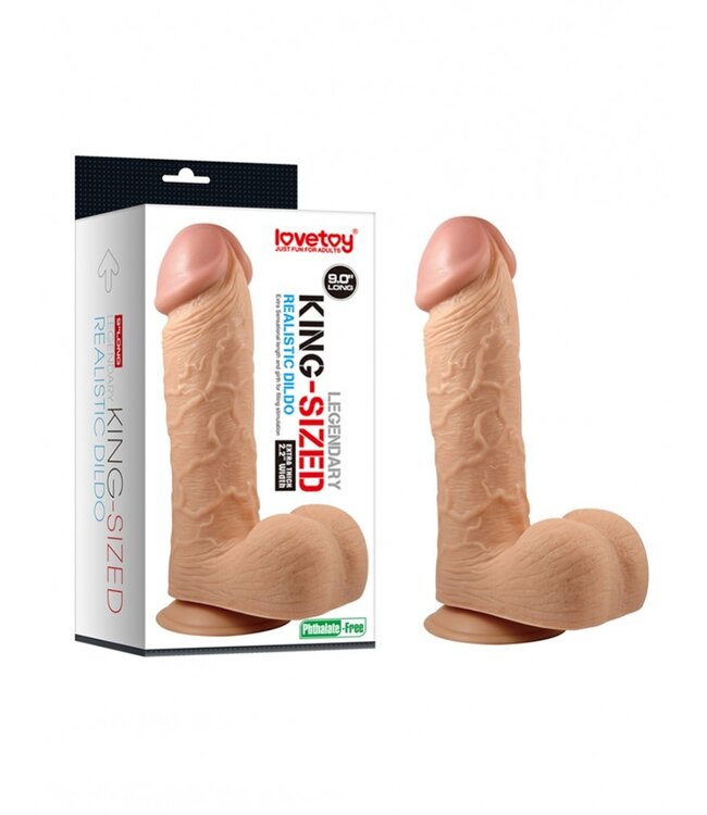 King-Sized Legendary Realistic Dildo 9"