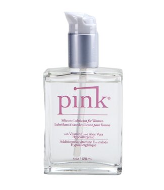 Pink - Glass - Glijmiddel op siliconenbasis - 120 ml