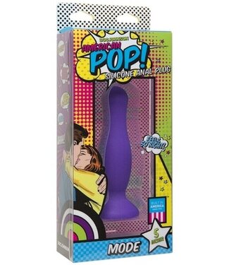 Doc Johnson Doc Johnson - American POP! MODE- Silicone Anal Plug 5" / 12cm