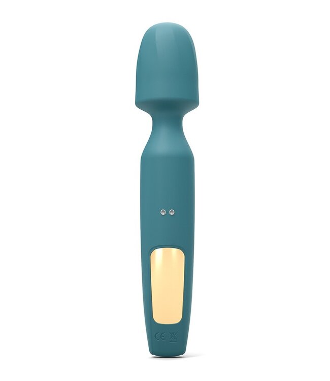 Love to Love - R-Evolution - Wand Vibrator met 2 Opzetstukken - Blauw