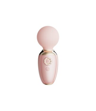 ZALO - Ava - Verwarming Mini Wandvibrator (met appbediening) - Lichtroze