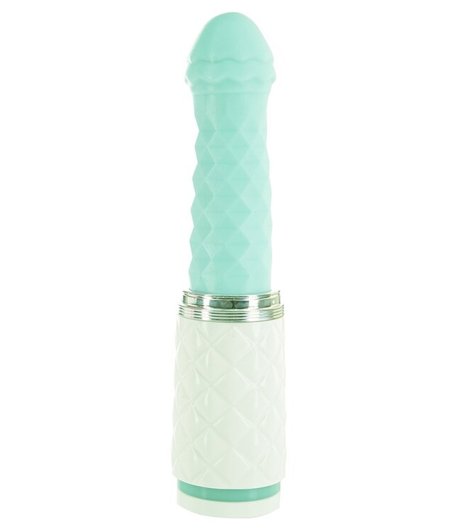 Pillow Talk - Feisty - Thrusting Vibrator - Mint