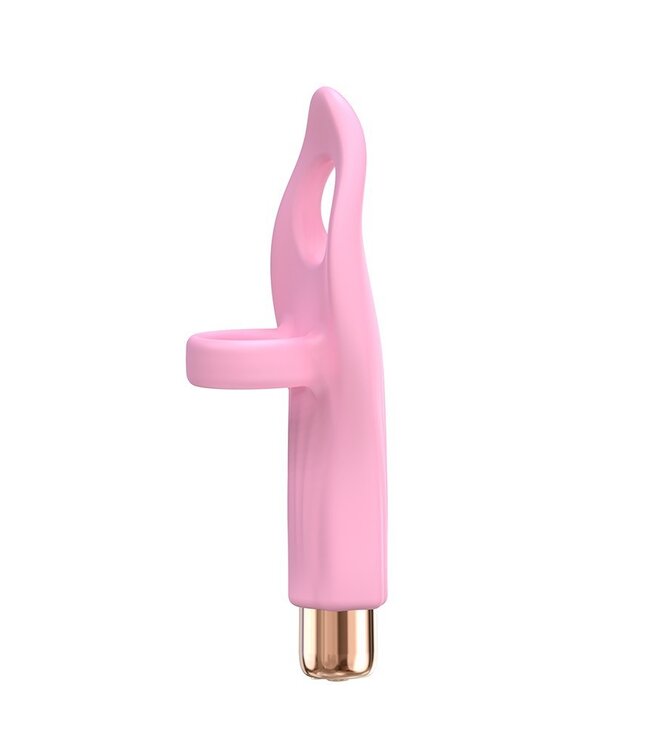 Love to Love - Vibrating Tickle Me - Vinger Vibrator - Roze