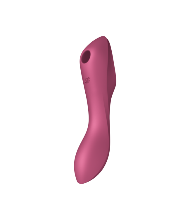 Satisfyer - Curvy Trinity 3 - 3-in-1 Vibrator - Rood