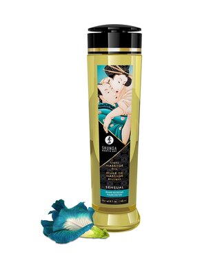 Shunga - Massage Olie - Sensual Island Flowers - 240 ml