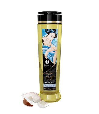 Shunga - Massage Olie - Adorable Coconut - 240 ml