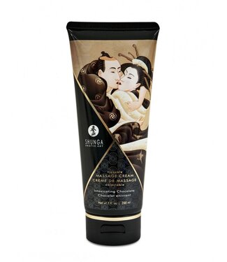 Shunga - Eetbare Massage Crème - Intoxicating Chocolate - 200 ml