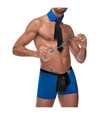 Male Power Officer Frisk-Em Costume - L/XL