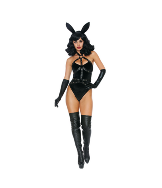 Dreamgirl Bad Girl Bunny - S - Black